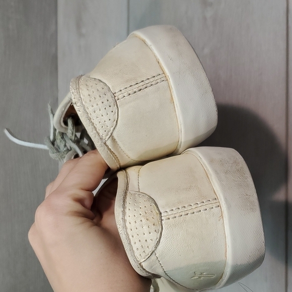 Frye Mens Brett Comfort Low Leather Sneakers shoes sz 8.5 - Picture 7 of 14